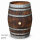 Botte di vino in rovere, barile, da usare come tavolo, decorazione - Botte naturale