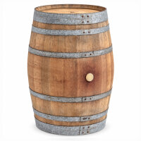 Botte di vino in rovere, barile, da usare come tavolo,...