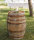 Botte di vino rustica in rovere, barile, da usare come tavolo, decorazione - Botte rustica