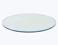 Tischplatte aus Glas, rund, 50/60/70/80/90cm Durchmesser, ESG
