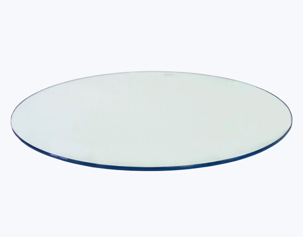 Glasplatte  für Weinfass - Tischplatte Durchmesser: 80 cm