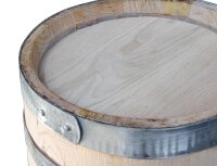 Holzfass natur als kleiner Stehtisch - 100 oder 150 Liter - geschlossen, neu gefertigt