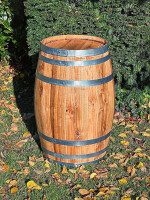 Holzfass geölt als Stehtisch - 100 oder 150 Liter - geschlossen