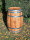 100 oder 150 Liter - Holzfass geölt - geschlossen als kleiner Stehtisch - neu gefertigt aus Kastanie