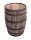 Botte da whisky in rovere, barile, da usare come tavolo, decorazione - 190 litri