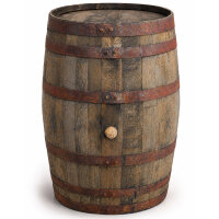 Botte da whisky in rovere, barile, da usare come tavolo,...