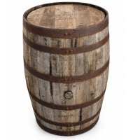 Botte da whisky in rovere, barile, da usare come tavolo, decorazione - 190 litri