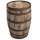 Botte da whisky in rovere, barile, da usare come tavolo, decorazione - 190 litri