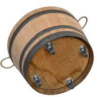 D70cm - GESCHLIFFENES Weinfass halbiert als Miniteich oder Pflanzkübel